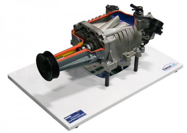 EC-470 – Cutaway Supercharger