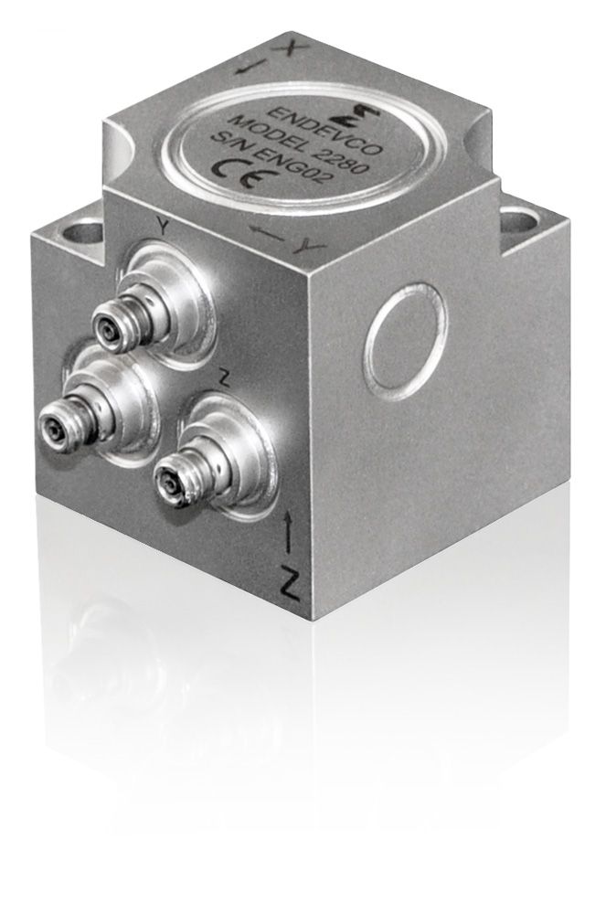 Meggitt 2280 | High temperature triaxial piezoelectric accelerometer