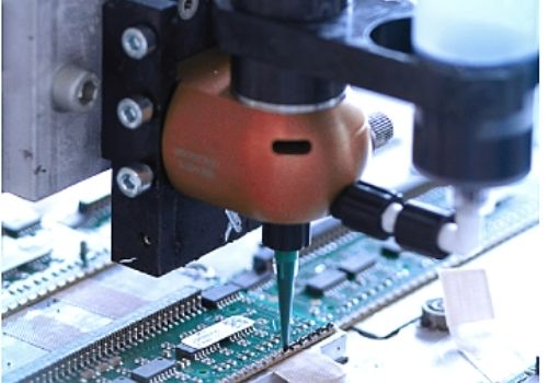 Glue bead measurement in dispensing systems