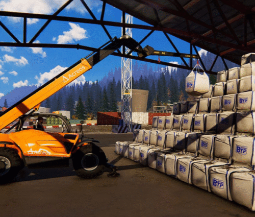 Telescopic Handler Simulator for Operator Training