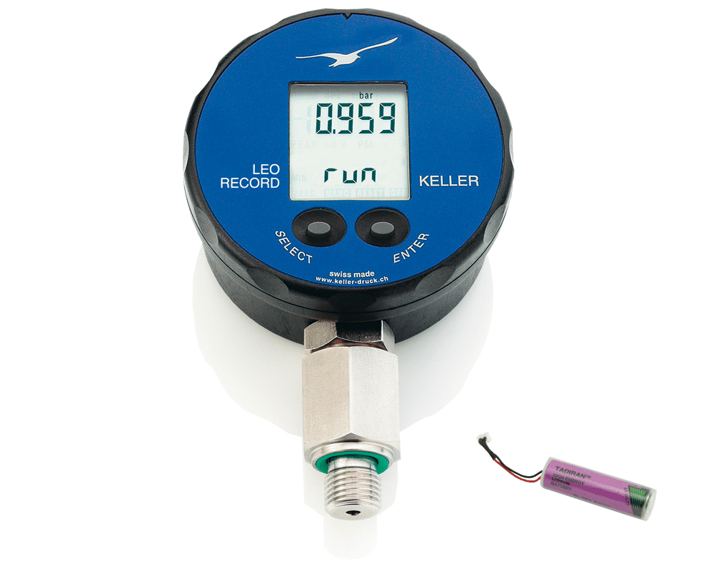 LEO Record digital manometer with recording function